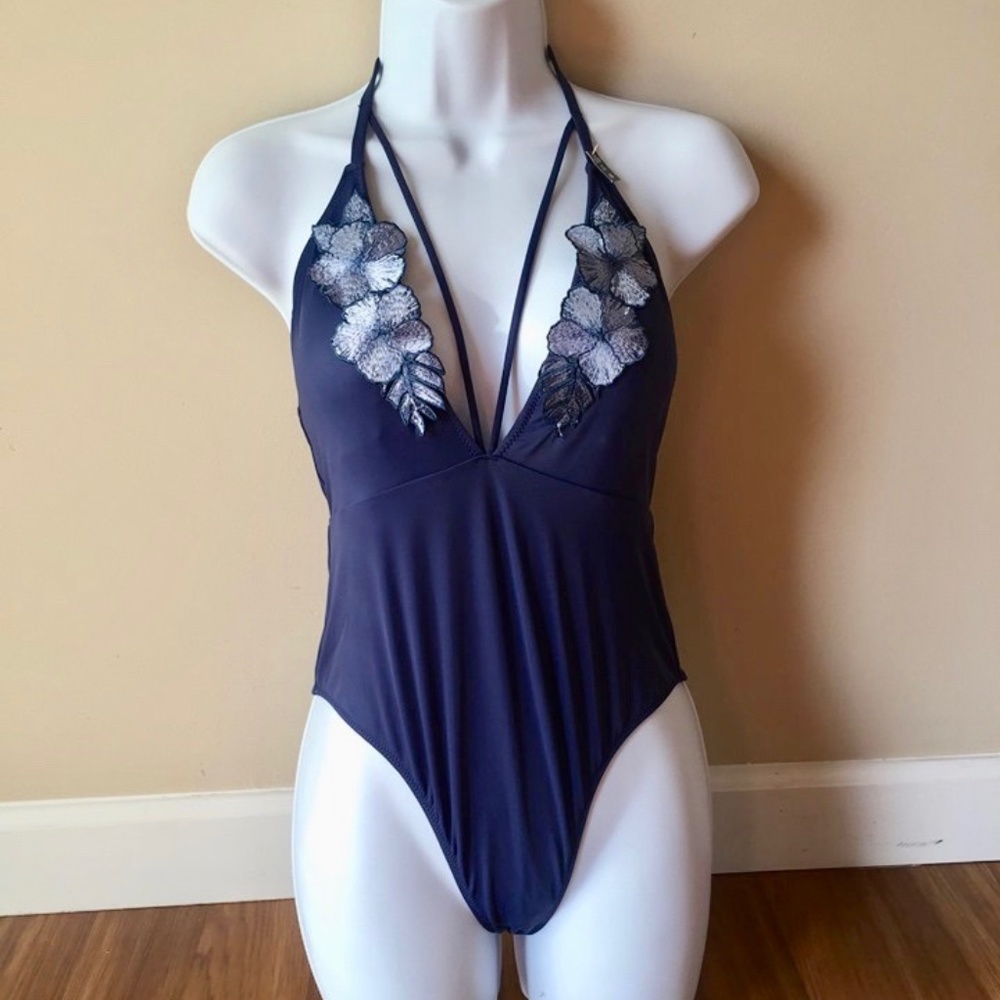 PINK VICTORIA SECRET M One Piece Swimsuit